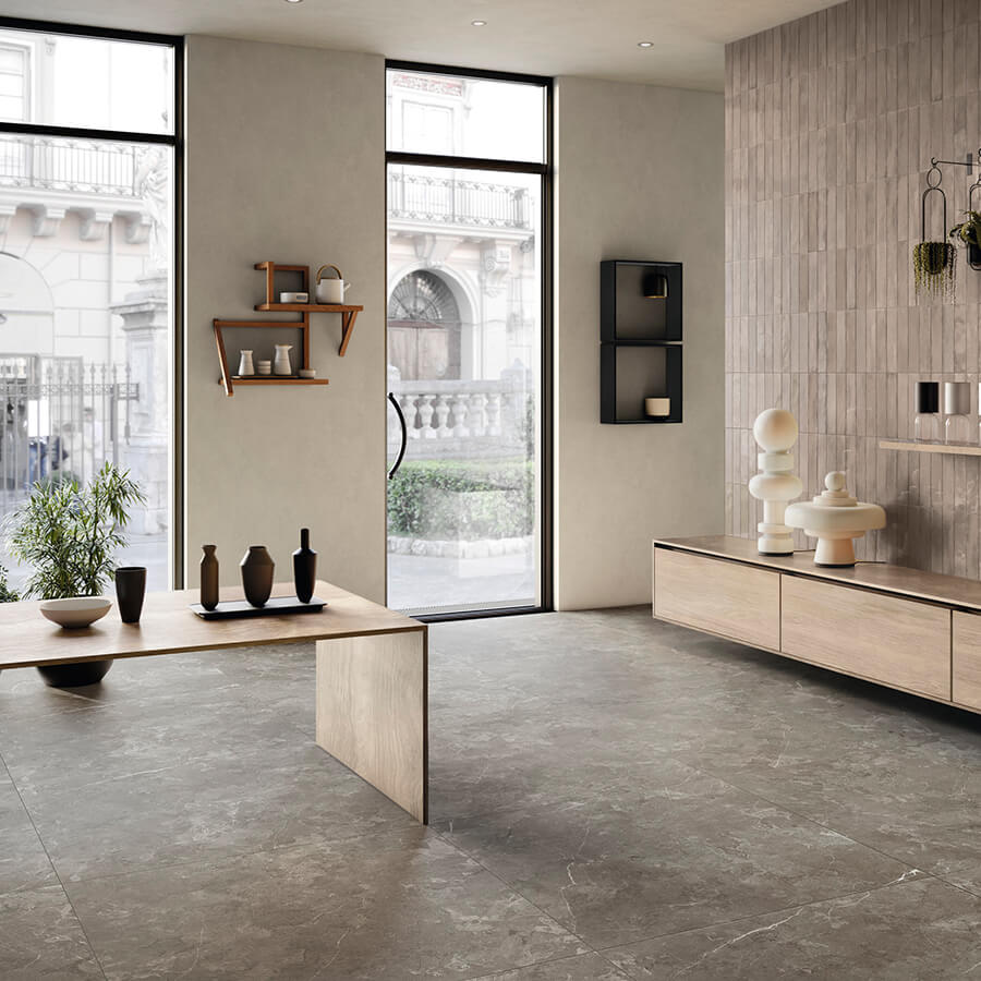 Feinsteinzeug Beispielbild Kollektion Elementi Pietra di Sciara