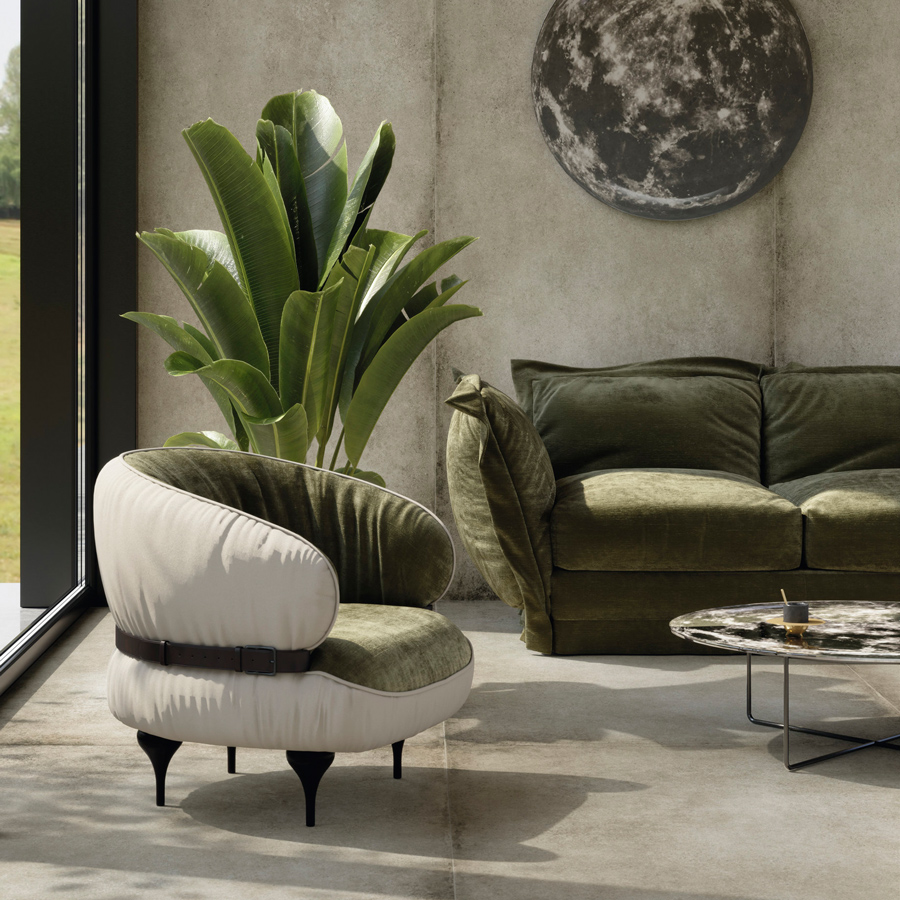 Großkeramik Kollektion Aged Concrete