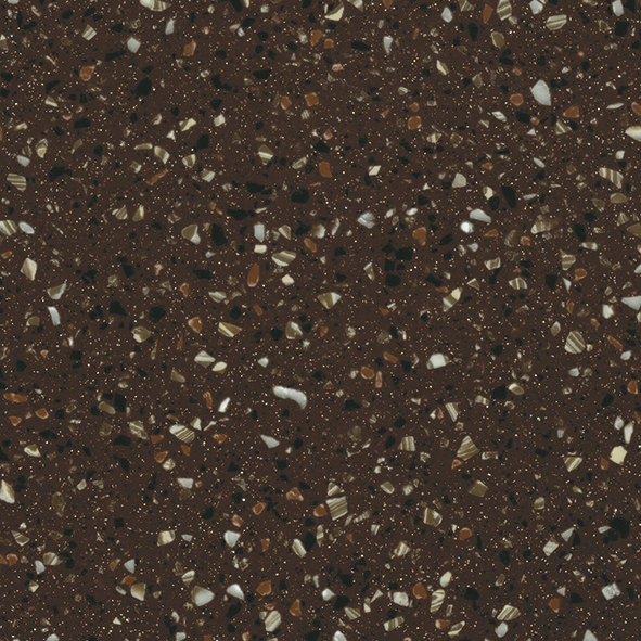 Hi-Macs Mineralwerkstoff Lucia W010 Red Quinoa