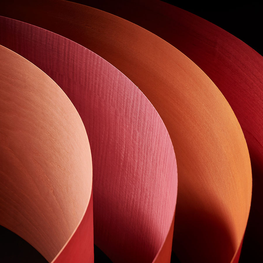 Tabu Holzfurniere Kollektion Colored